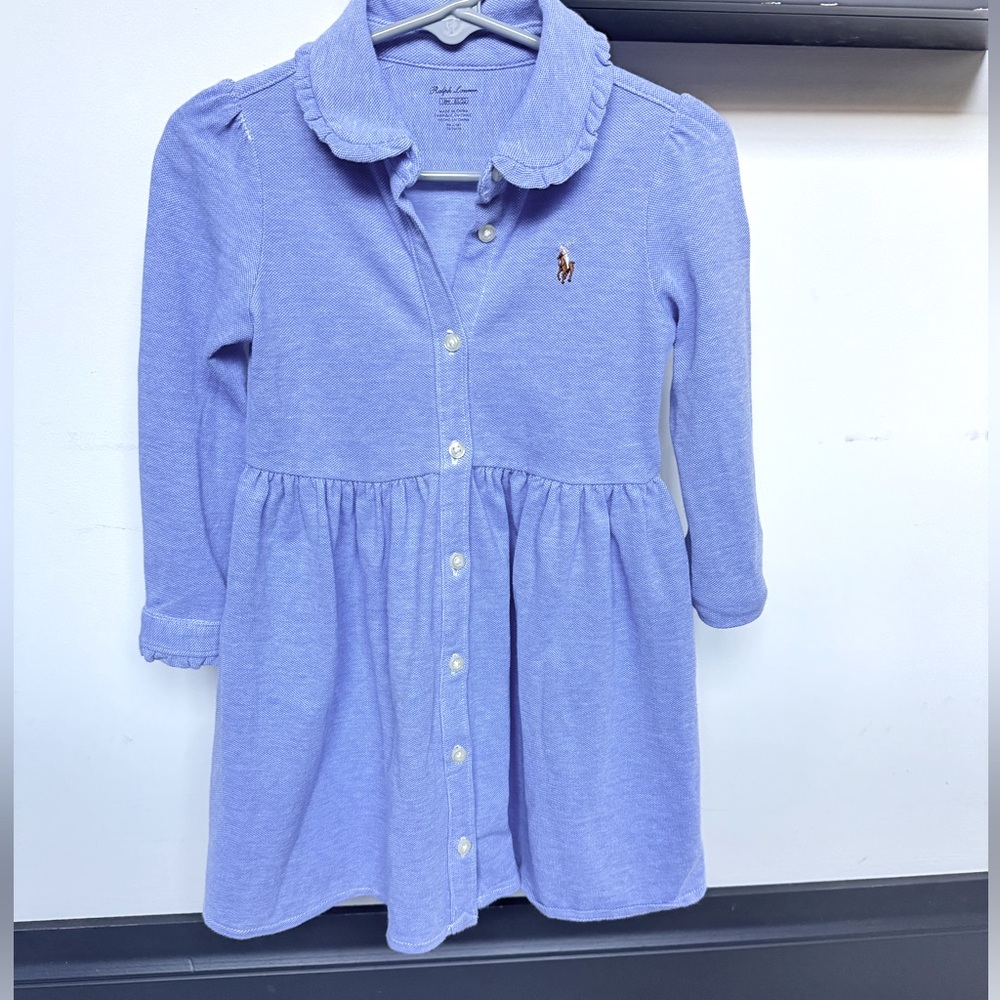 Ralph Lauren Baby Girl Oxford Dress